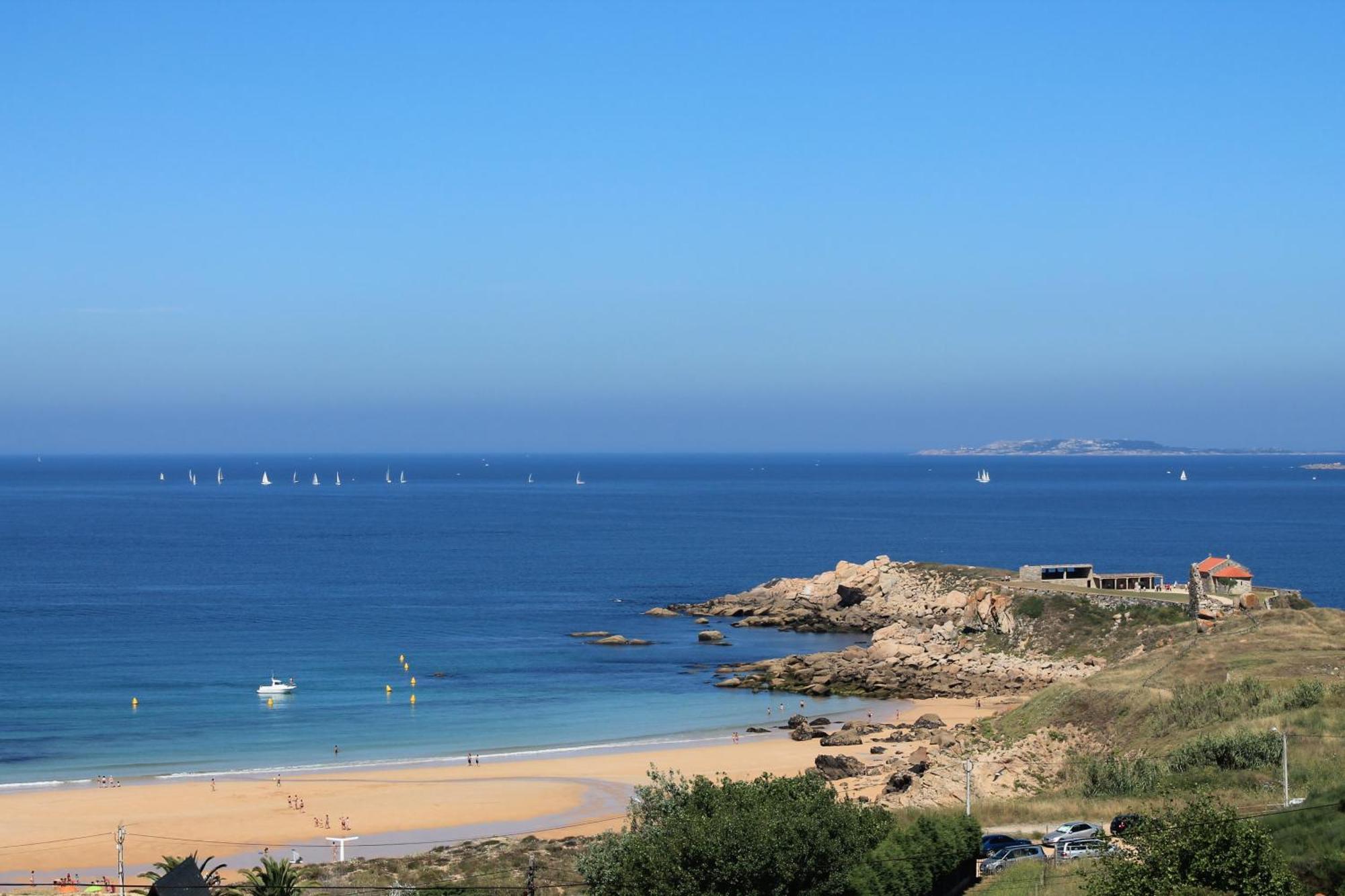 Hotel Marola Playa de la Lanzada Esterno foto